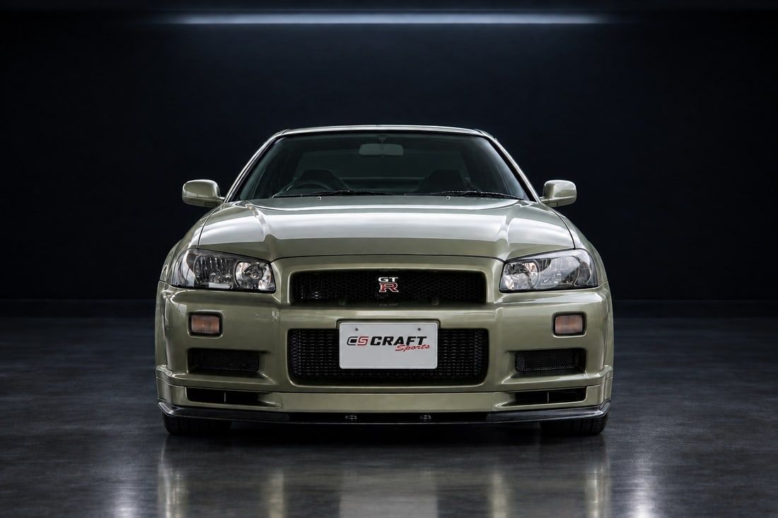 スカイラインGT-R(R34)のフロント