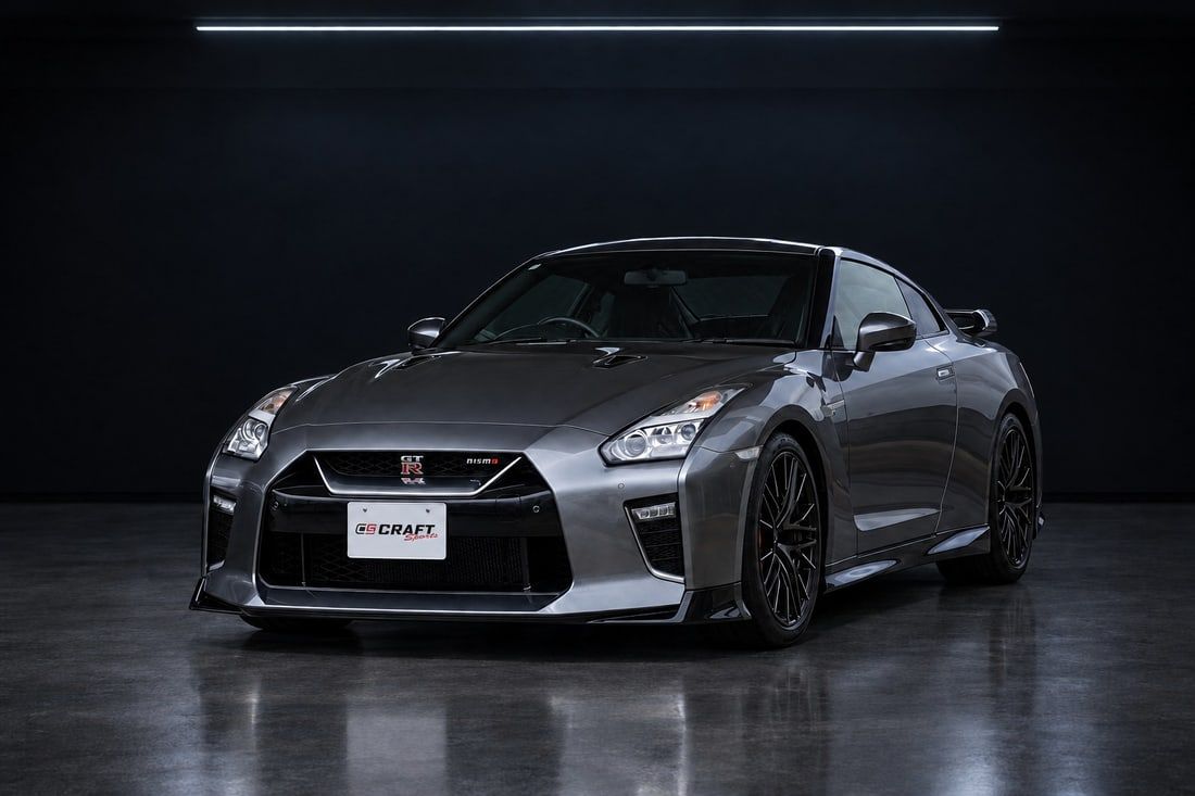 GT-R(R35)の斜め前