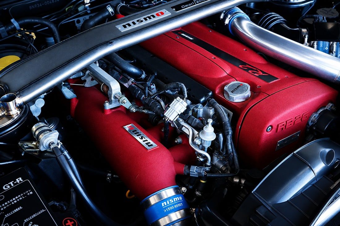 NISMOパーツを組んだRB26エンジン